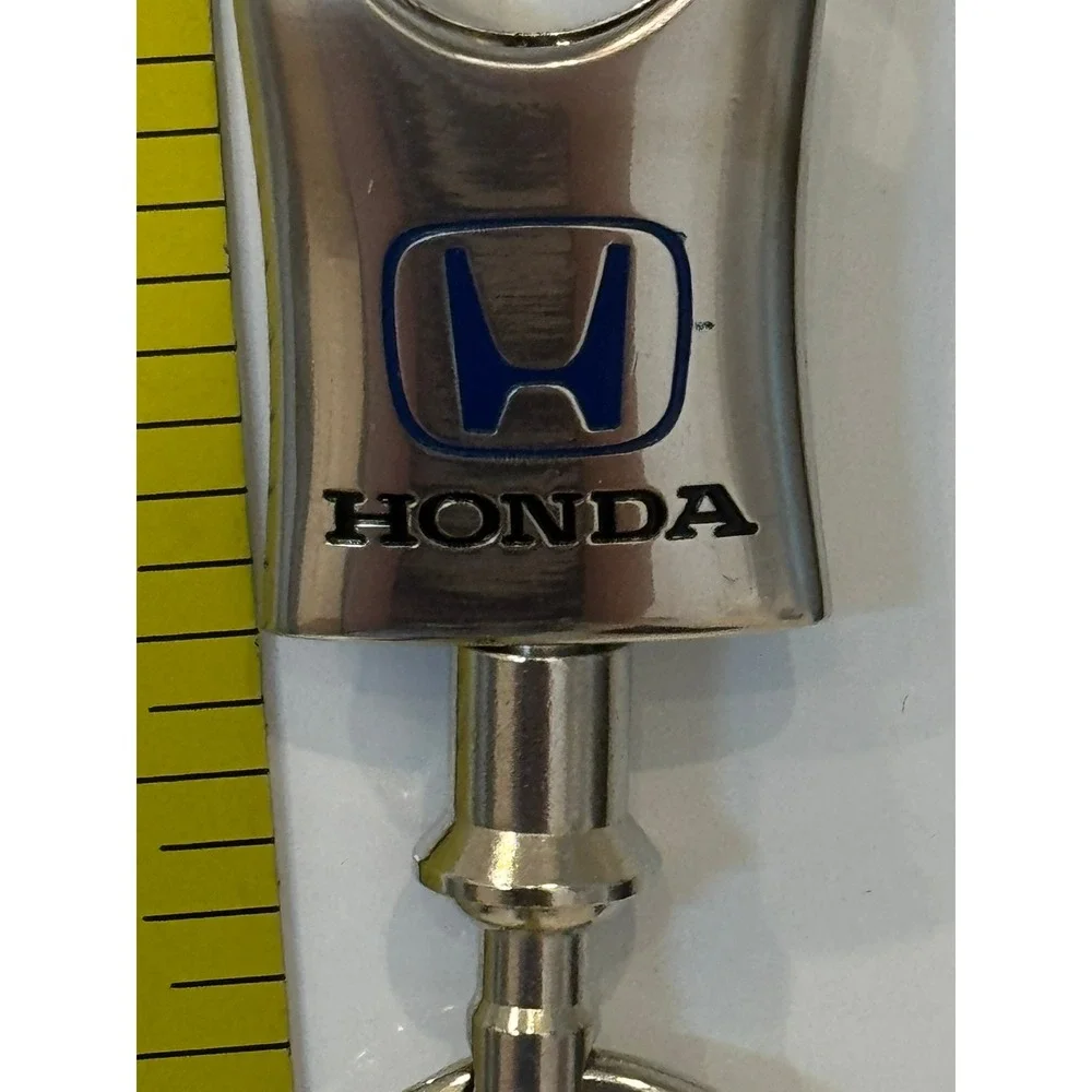 Honda Silver Metal Keychain Quick Release Swivel Showcase Honda Phoenix AZ